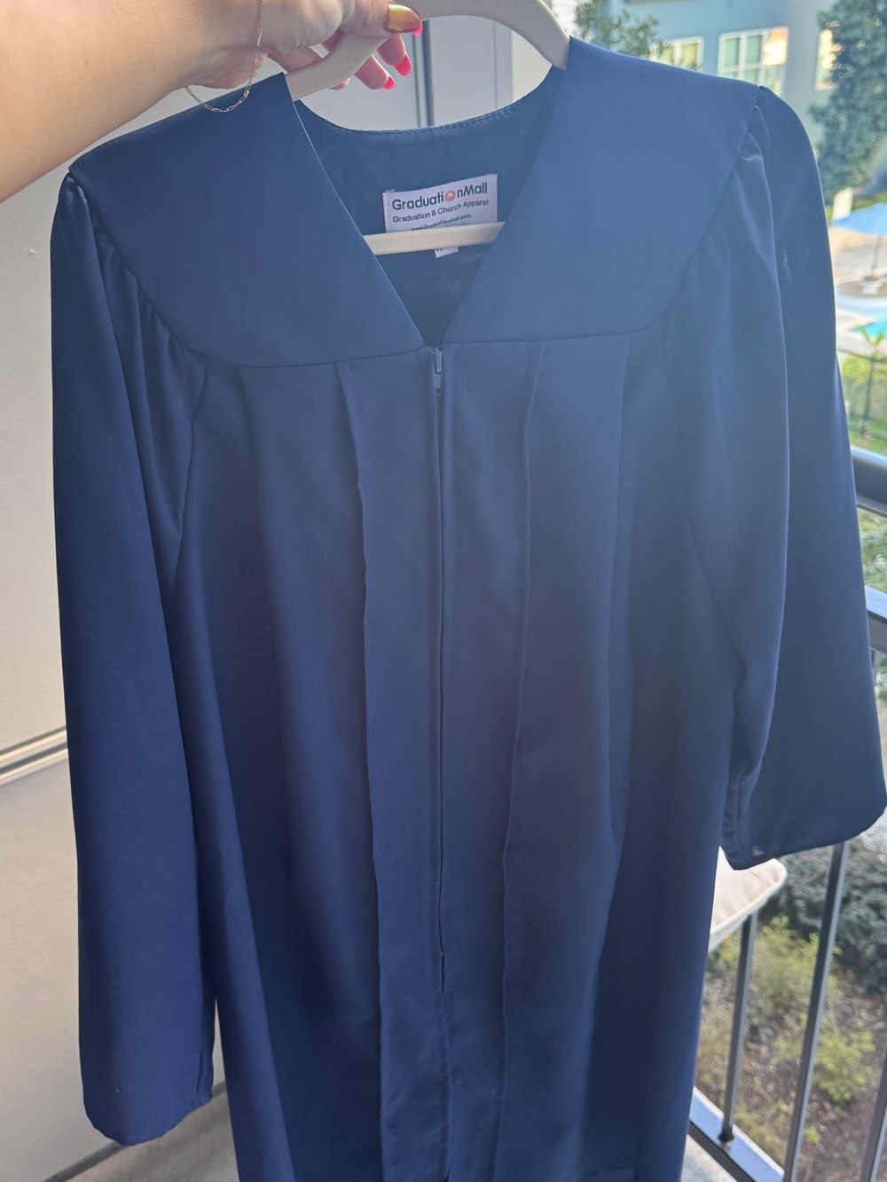 Graduation Gown - Navy Blue